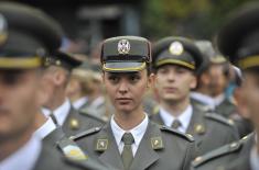 Promotion of Youngest Officers of Serbian Armed Forces