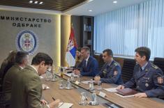 Meeting between Assistant Minister Bandić and representatives of Romanian Ministry of National Defence