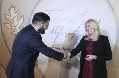 Minister Vučević attends traditional Christmas reception in East Sarajevo