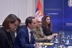 Meeting between Assistant Minister Bandić and NATO Deputy Assistant Secretary General