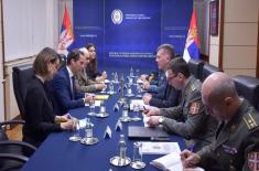 Meeting between Assistant Minister Bandić and NATO Deputy Assistant Secretary General