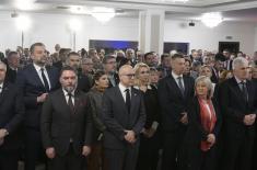 Minister Vučević attends traditional Christmas reception in East Sarajevo