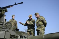 Visit to Army units in Niš