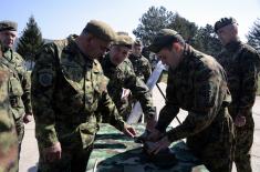 Visit to Army units in Niš