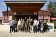 Делегације скупштинских одбора у посети јединицама Војске Србије у Копненој зони безбедности