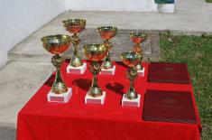 Plaques for the Best at the First International Military Drivers Competition