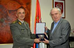 Lecture by the President of the Olympic Committee of Serbia at the Military Academy