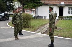 Obilazak dela jedinica Vojske Srbije u garnizonu Vranje 