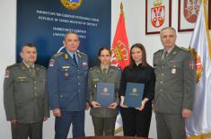 Awards Presented to Winners of Third Cycle of Military History Quiz 