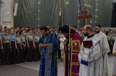Liturgy and prayer service for final year cadets