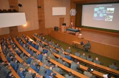 Lecture by General Cirkovic at the Military Academy