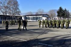 Svečani ispraćaj pripadnika Vojske Srbije u misiju u Libanu