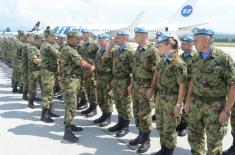 Rotation of Serbian contingent in Lebanon