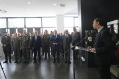 Minister Vučević Opens Exhibition “Military Hats and Helmets from Middle 19th Century until the Present”