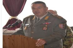 The awarding of military memorials to members of 125 Motorized Brigade