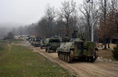 Serbian Armed Forces undergo training in Ground Safety Zone