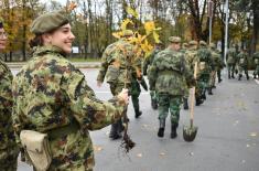 Akcija ozelenjavanja kasarne „General Jovan Mišković“