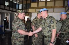 Rotation of Serbian contingent in Lebanon