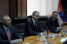 Meeting of the Minister of Defence with the Representatives of Company Česká Zbrojovka