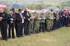 The 20th anniversary of the death of members of the 78th Motorised Brigade marked