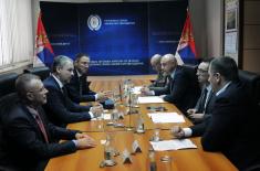 Meeting of the Minister of Defence with the Representatives of Company Česká Zbrojovka