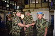 Rotation of Serbian contingent in Lebanon