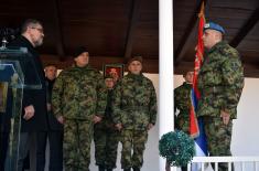 Svečani ispraćaj pripadnika Vojske Srbije u misiju u Libanu