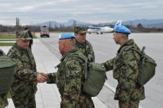 Regular rotation of Serbian peacekeepers in Lebanon