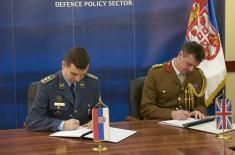 Bilateral Military Cooperation Programme signed with United Kingdom of Great Britain and Northern Ireland