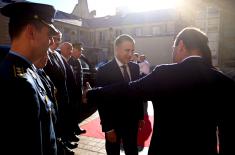 Meeting between Minister Stefanović and French Defence Minister Lecornu