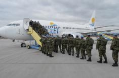 Regular rotation of Serbian peacekeepers in Lebanon