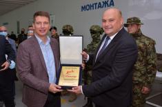 Minister Vulin: “Yumco“ produces the best, and members of Serbian Armed Forces deserve the best