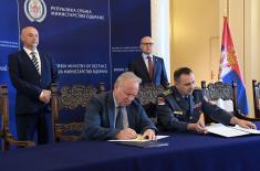Contracts for delivery of weapons and military equipment for Serbian Armed Forces signed