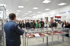 Students from Petrovac na Mlavi visit Military Academy