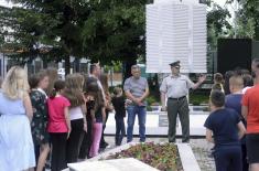 Посета деце са Косова и Метохије крушевачком гарнизону