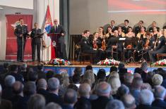Minister Vučević attends Air Force and Air Defence Day celebration