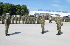 Rotation of the Serbian contingent in UN mission in Lebanon