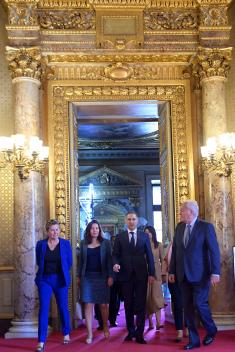Minister Stefanović meets with French Senators