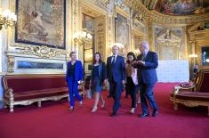 Minister Stefanović meets with French Senators