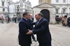 Minister Stefanović Meets Secretary of State for Defence Wallace in London 