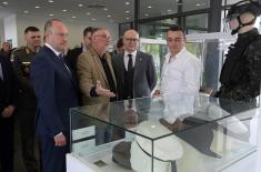 Minister Vučević Opens Exhibition “Military Hats and Helmets from Middle 19th Century until the Present”
