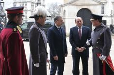 Састанак министра Стефановића са министром Воласом у Лондону 