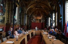 Minister Stefanović meets with French Senators