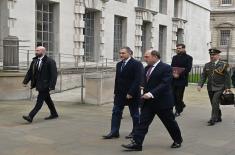 Minister Stefanović Meets Secretary of State for Defence Wallace in London 