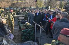 Председник Вучић присуствовао реферисању о анализи способности Војске Србије за 2023. годину 