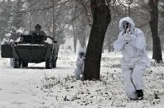 Regular Tactical Training of Armoured Reconnaissance Battalion