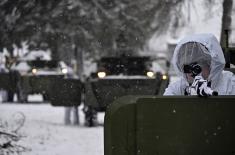 Regular Tactical Training of Armoured Reconnaissance Battalion