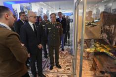 Minister Vučević attends Air Force and Air Defence Day celebration