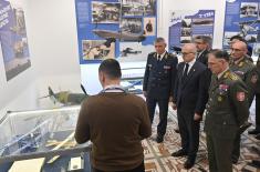 Minister Vučević attends Air Force and Air Defence Day celebration