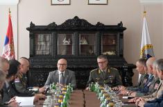 Minister Vučević Meets Future Defence Attachés